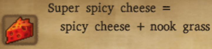 Super Spicy Cheese Alchemy Recipe